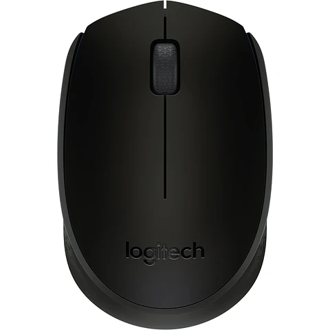 Mouse Inalámbrico Logitech M170 Óptico 1000dpi 2.4GHz 3 botones USB Negro