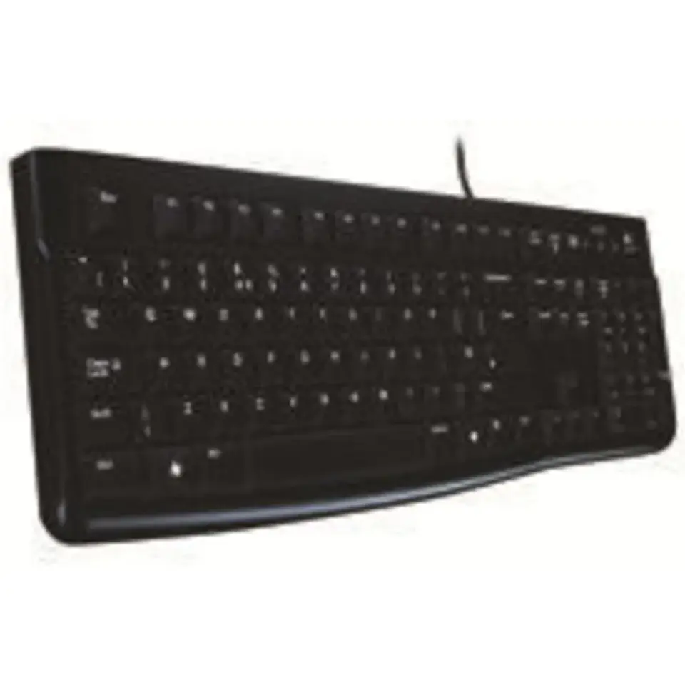 Teclado Alámbrico Logitech K120, Silencioso Antiderrame USB Español Color Negro 2