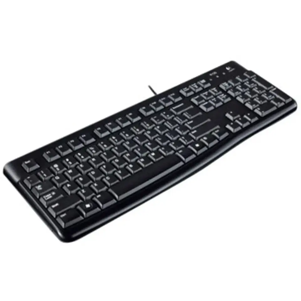 Kit Teclado Mouse Alámbrico Logitech MK120 Interfaz USB Color Negro 5