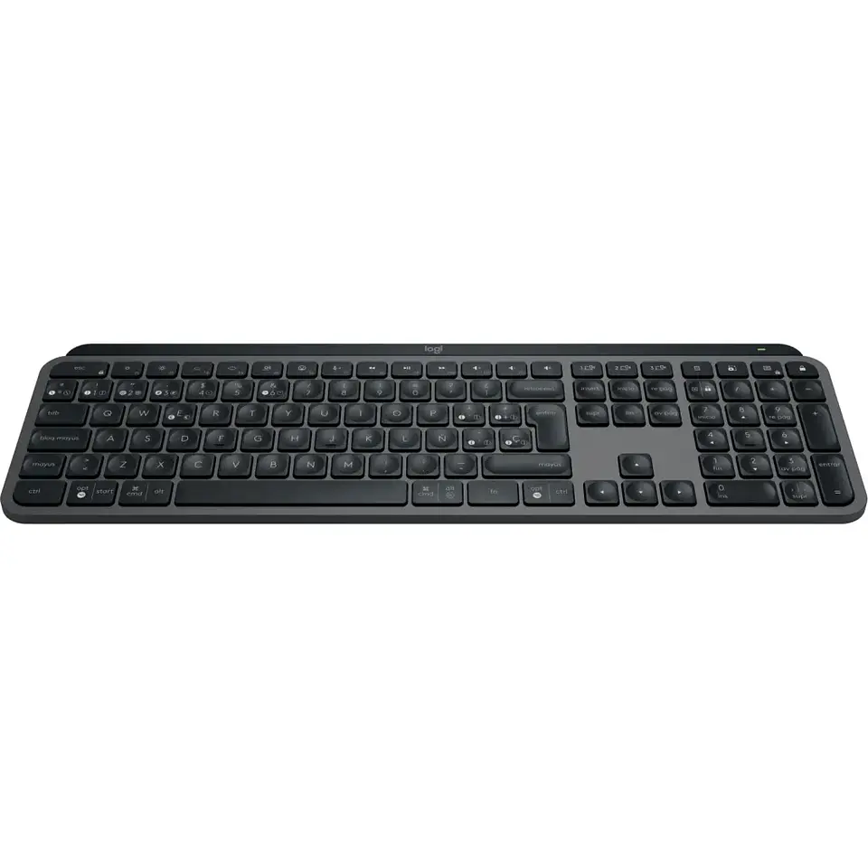 Teclado Inalámbrico Logitech MX Keys S, Bateria Recargable Dongle USB Space gray 2