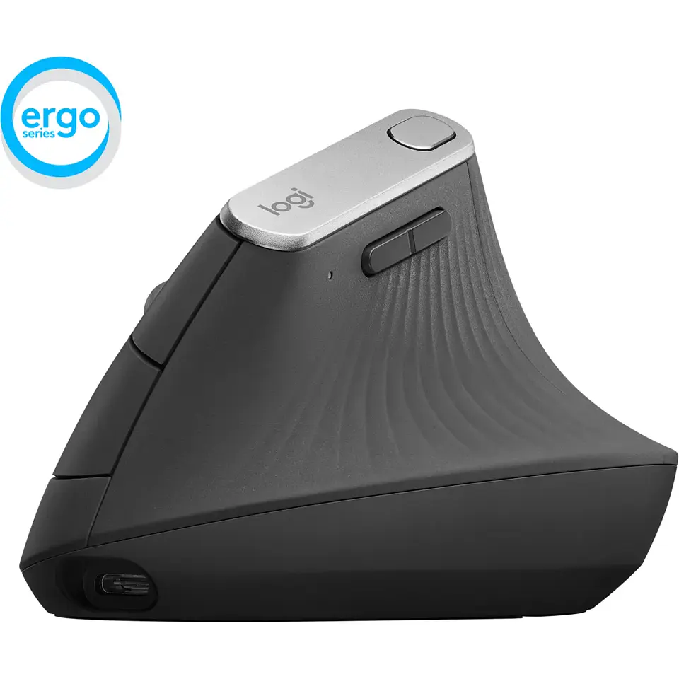 Mouse Ergonómico Inalámbrico Logitech MX Vertical Óptico 4000DPI 4 Botones Negro 2