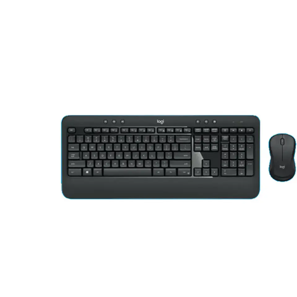 Kit Teclado Mouse Inalámbrico Logitech MK540 USB 2.4 Ghz Color Negro 1