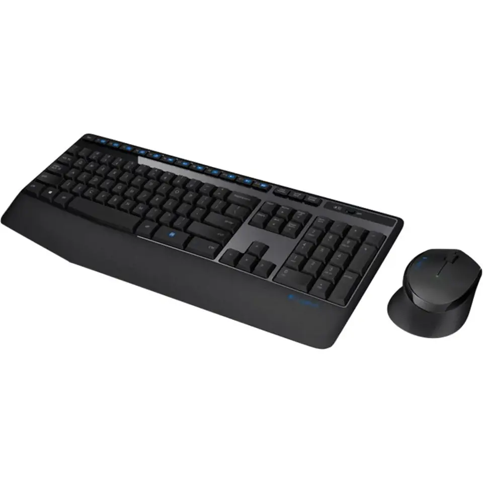 Kit Teclado Mouse Inalámbrico Logitech MK345 USB 2.0 Color Negro 1