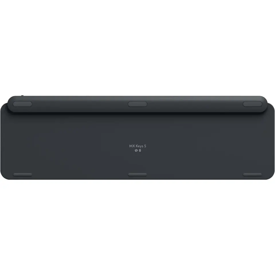 Teclado Inalámbrico Logitech MX Keys S, Bateria Recargable Dongle USB Space gray 5