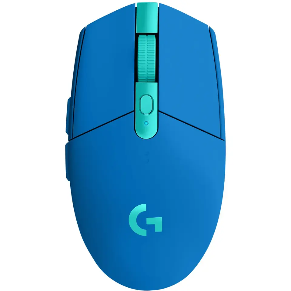 Mouse Inalámbrico Gamer Logitech G305 lighspeed sensor HERO USB azul 1
