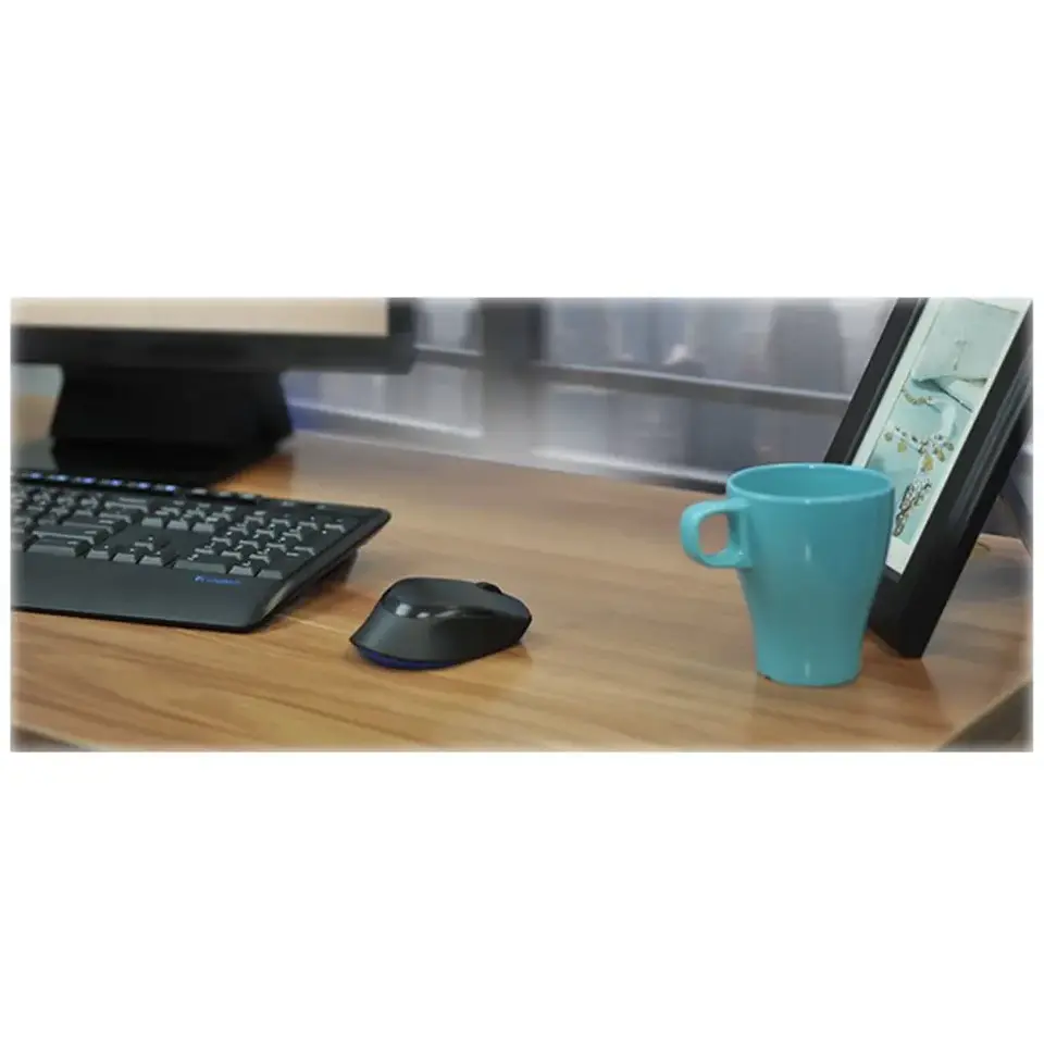 Kit Teclado Mouse Inalámbrico Logitech MK345 USB 2.0 Color Negro 4
