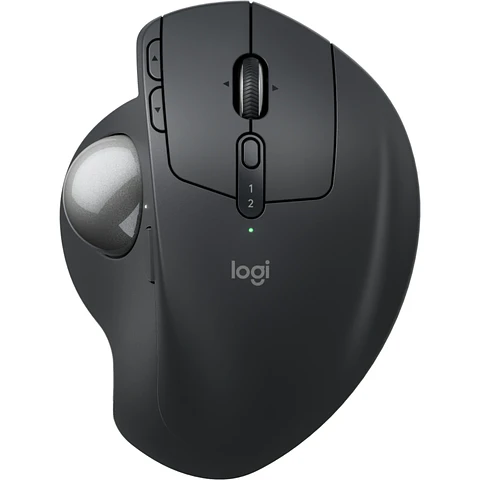 Mouse Ergonómico Inalámbrico Logitech MX Ergo S Trackball 380DPI 8 Botones