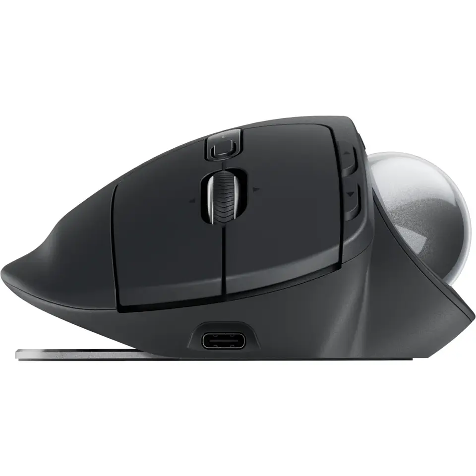 Mouse Ergonómico Inalámbrico Logitech MX Ergo S Trackball 380DPI 8 Botones 3