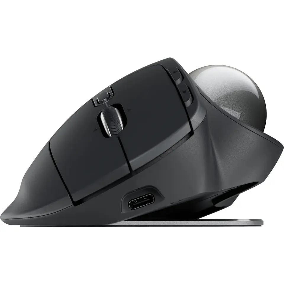 Mouse Ergonómico Inalámbrico Logitech MX Ergo S Trackball 380DPI 8 Botones 4