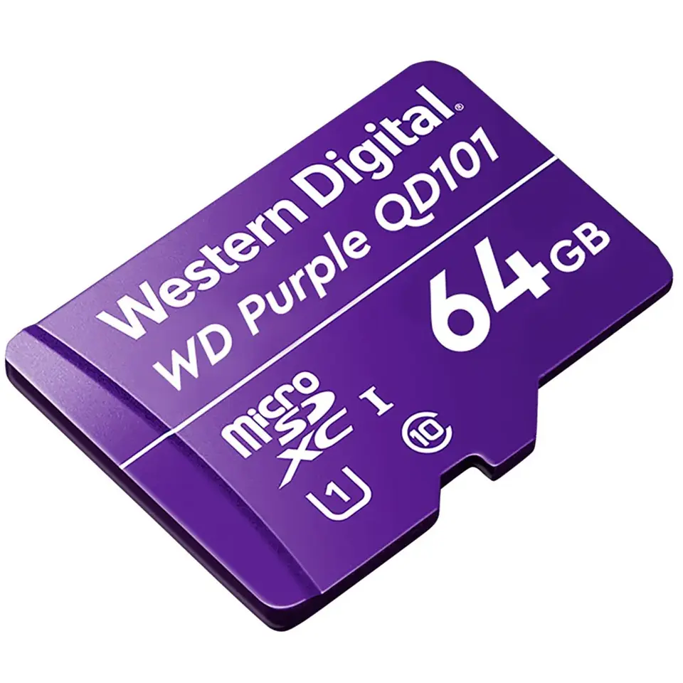 Memoria MicroSDHC 64GB Western Digital Purple SC QD101 UHS-I CL10 Sin Adaptador 2
