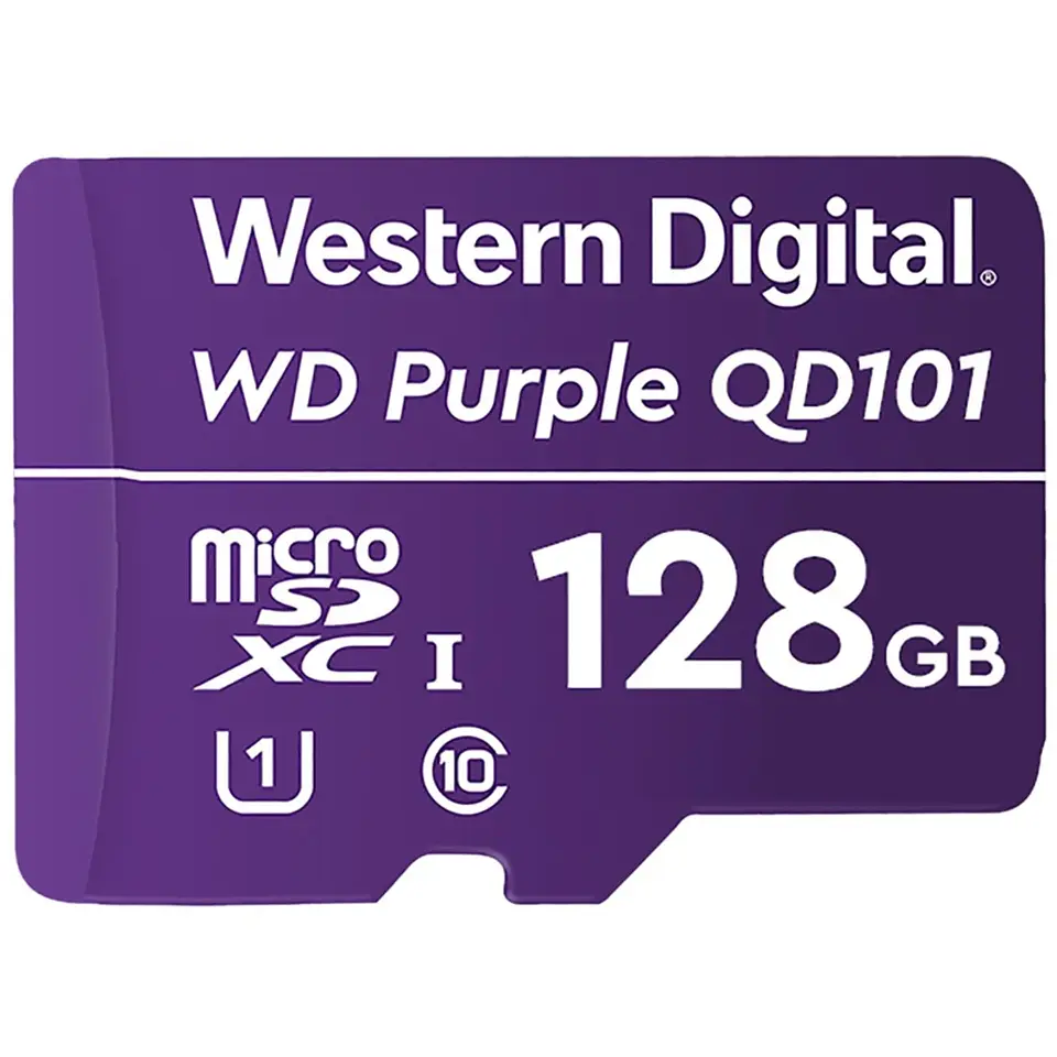 Memoria MicroSDXC 128GB Western Digital Surveillance Purple UHS-I CL10 S/Adapt 2
