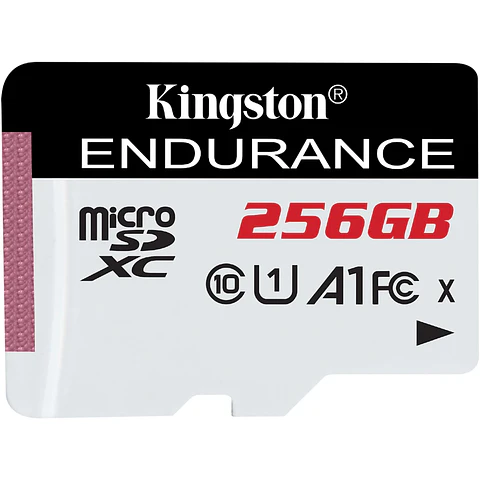 Memoria MicroSDXC 256GB Kingston Endurance UHS-I U1, CL10 Lec 95MB/s Esc 45MB/s
