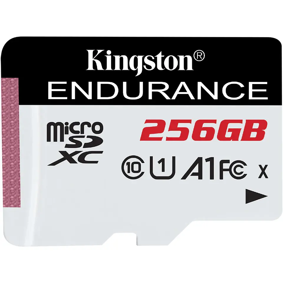 Memoria MicroSDXC 256GB Kingston Endurance UHS-I U1, CL10 Lec 95MB/s Esc 45MB/s 1