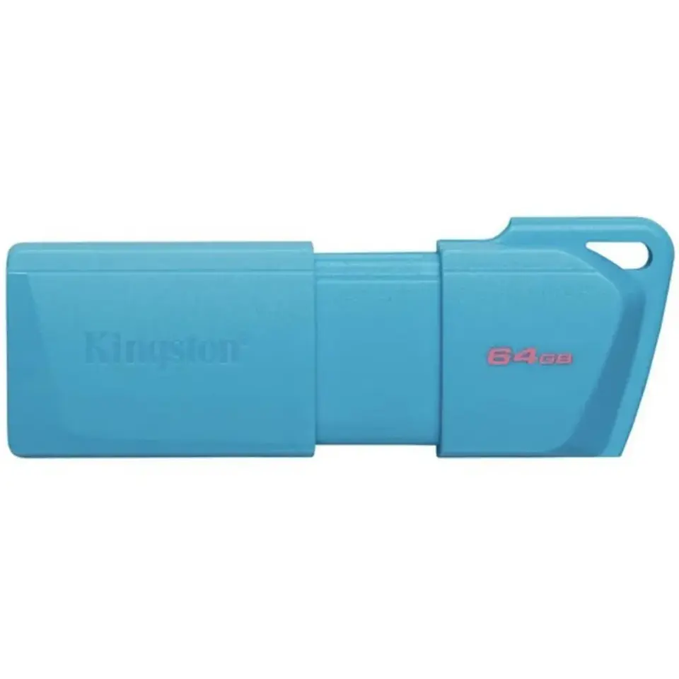Pendrive 64GB Kingston USB flash drive 3.2 Gen 1 NEON Aqua Blue 3