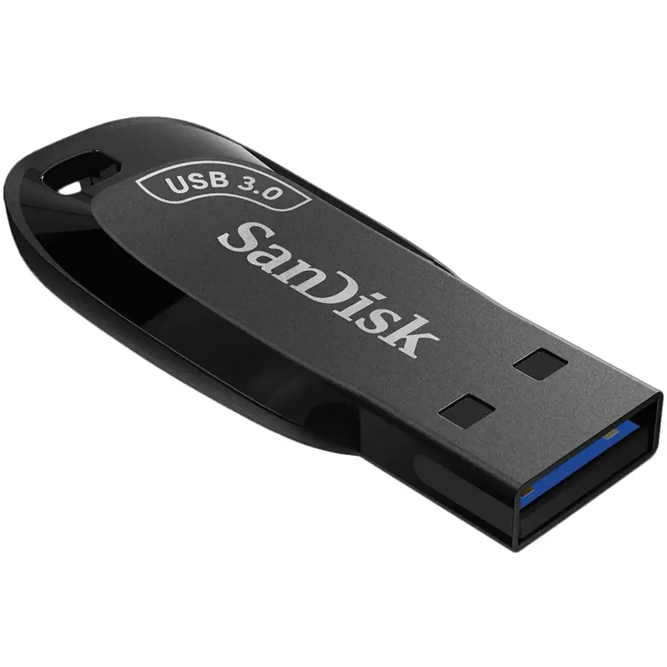 Pendrive 64GB SanDisk Ultra Shift USB 3.0 Flash Drive Sin tapa color negro 4
