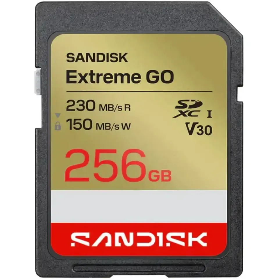 SanDisk Extreme SD UHSI C10 U3 V30 256GB 1