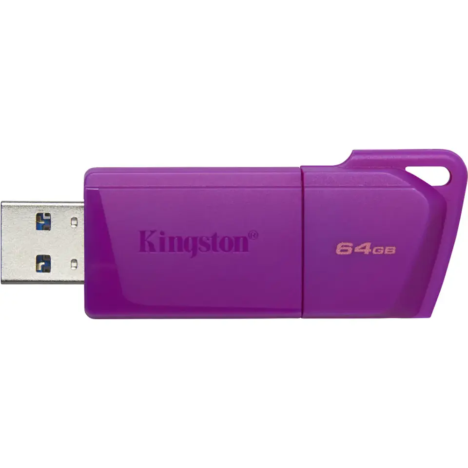 Pendrive 64GB Kingston USB flash drive 3.2 Gen 1 NEON Purple 1