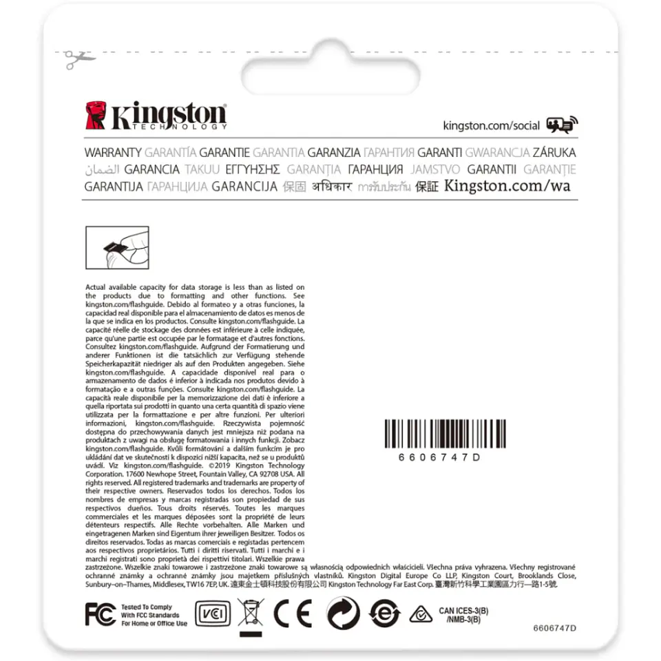 Memoria MicroSDHC 128GB Kingston Endurance Surveillance UHS-I U1 CL10 3