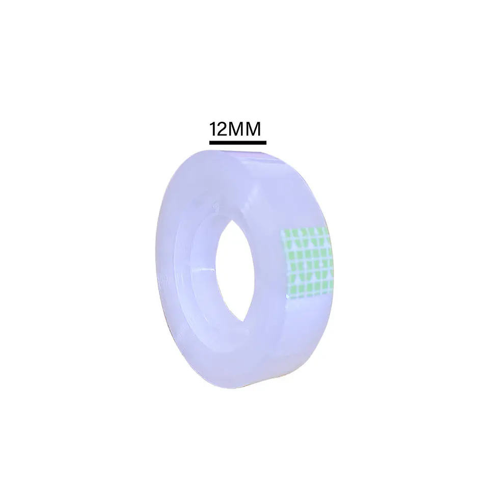 Cinta adhesiva transparente 12 mm x 30 mt 35 mic 06 u Atlantik 2