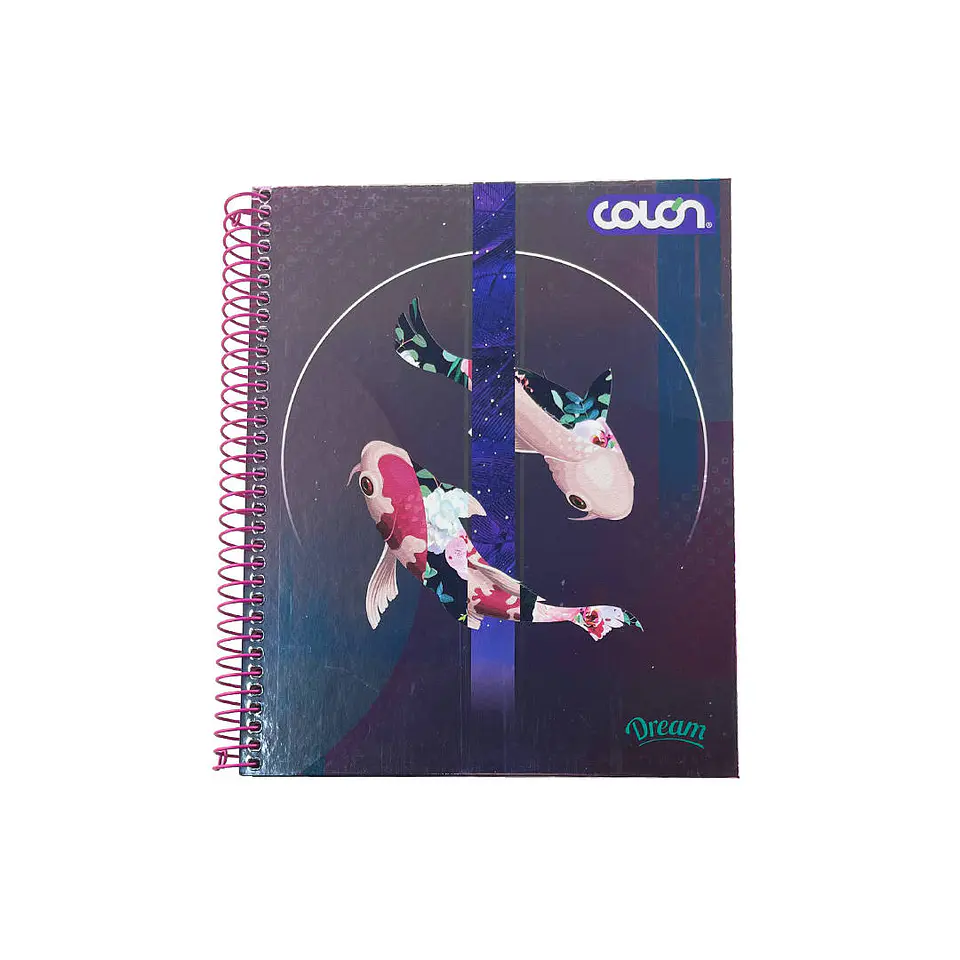 Cuaderno 1/2 oficio matematica 120 hojas 7mm dream Colon 3