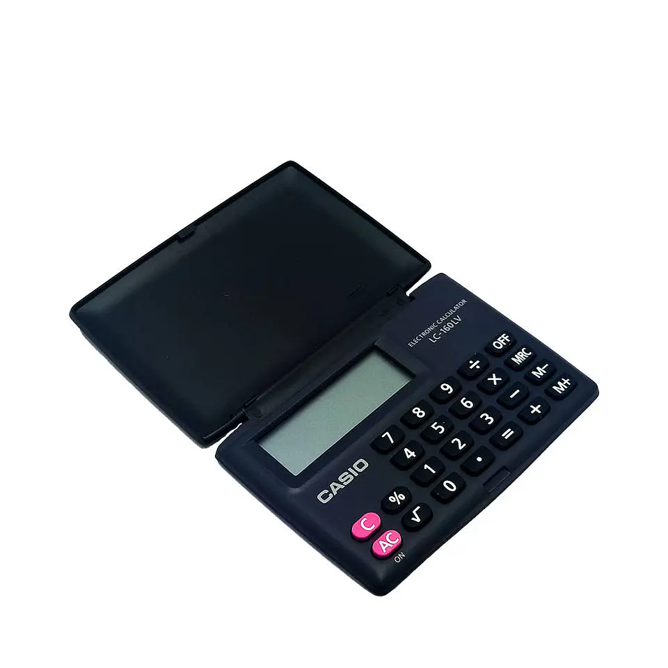 Calculadora bolsillo 08 dig LC-160LV Casio 3