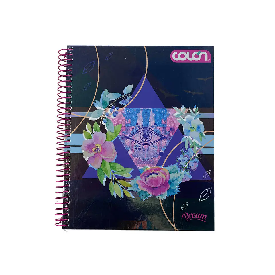 Cuaderno 1/2 oficio matematica 120 hojas 7mm dream Colon 4