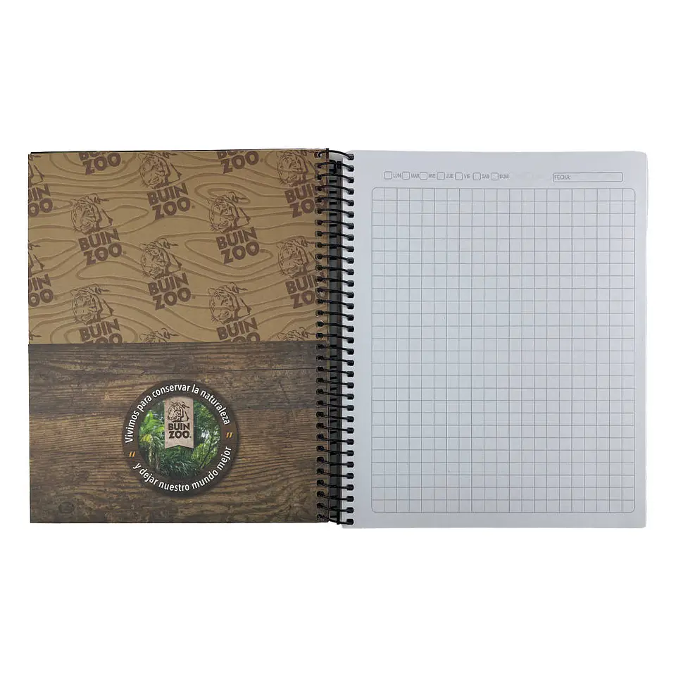 Cuaderno 1/2 oficio matematica 150 hojas 7mm buin zoo colon 5