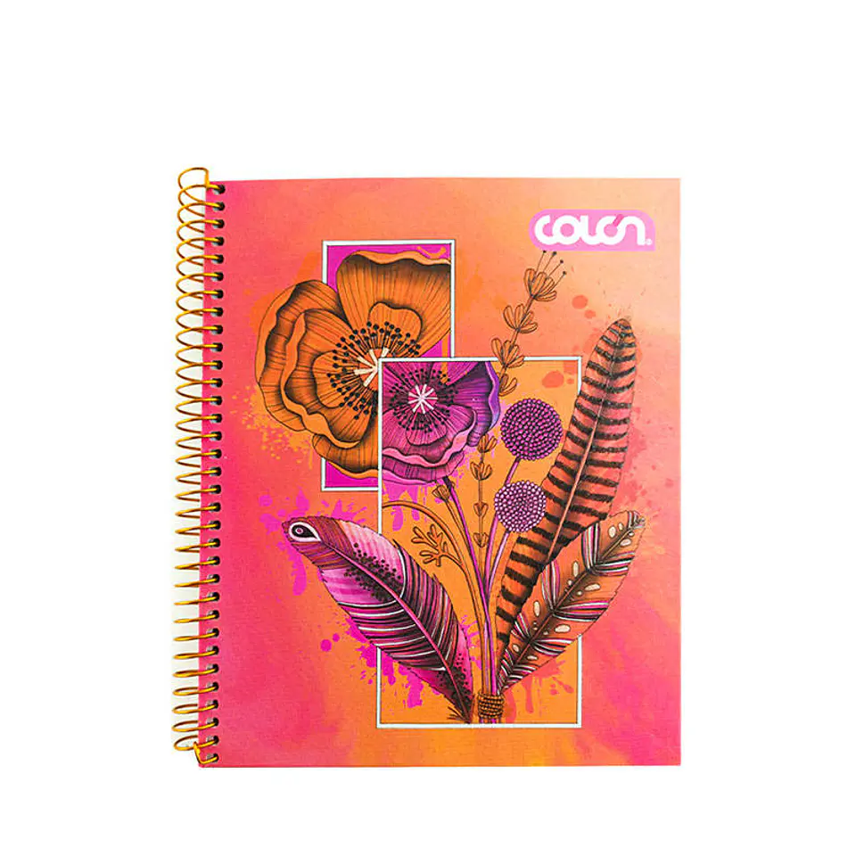 Cuaderno 1/2 oficio matematica 120 hojas 7mm natura Colon 4