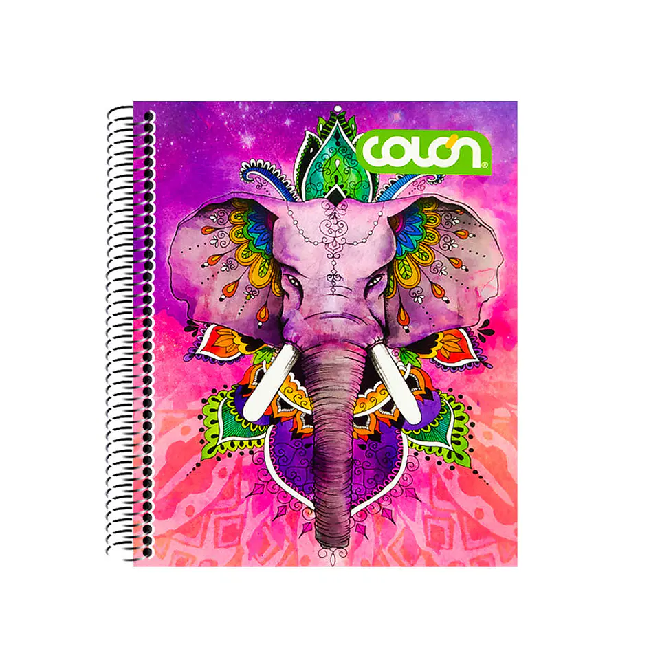 Cuaderno 1/2 oficio matematica 120 hojas 7mm natura Colon 5