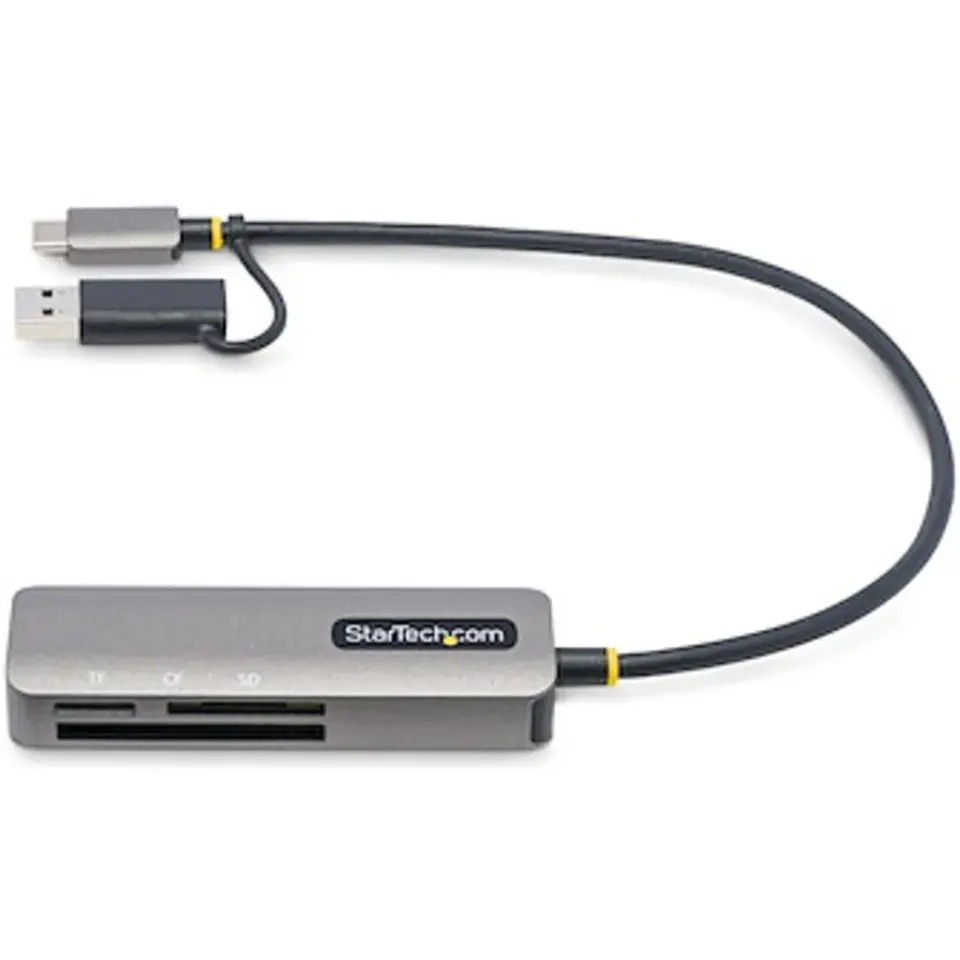 Lector de Tarjetas de Memorias SD microSD CF Conector USB-A/C 3.0 - StarTech 2