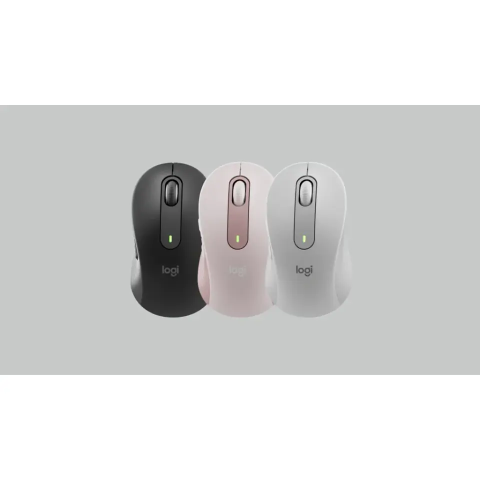 Mouse Inalámbrico Logitech Signature M650 Óptico 4000DPI 5 Btns Recp USB grafito 2