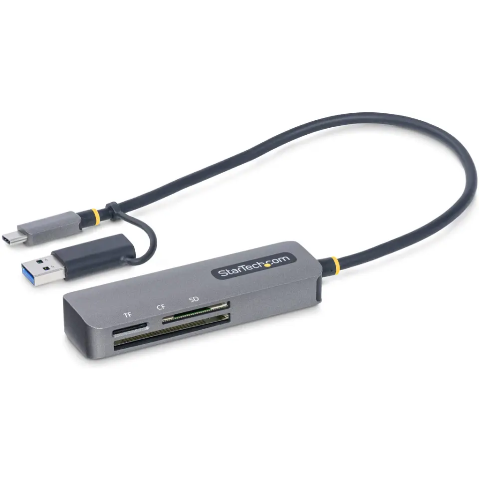 Lector de Tarjetas de Memorias SD microSD CF Conector USB-A/C 3.0 - StarTech 3