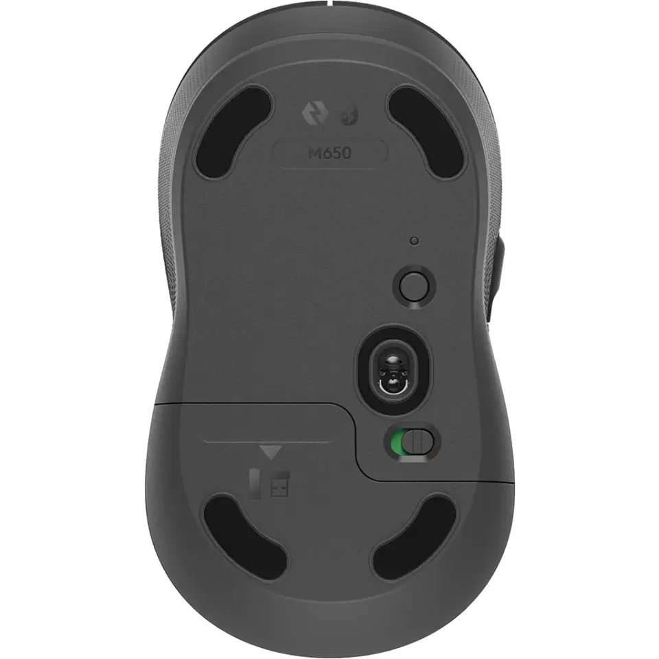 Mouse Inalámbrico Logitech Signature M650 Óptico 4000DPI 5 Btns Recp USB grafito 4
