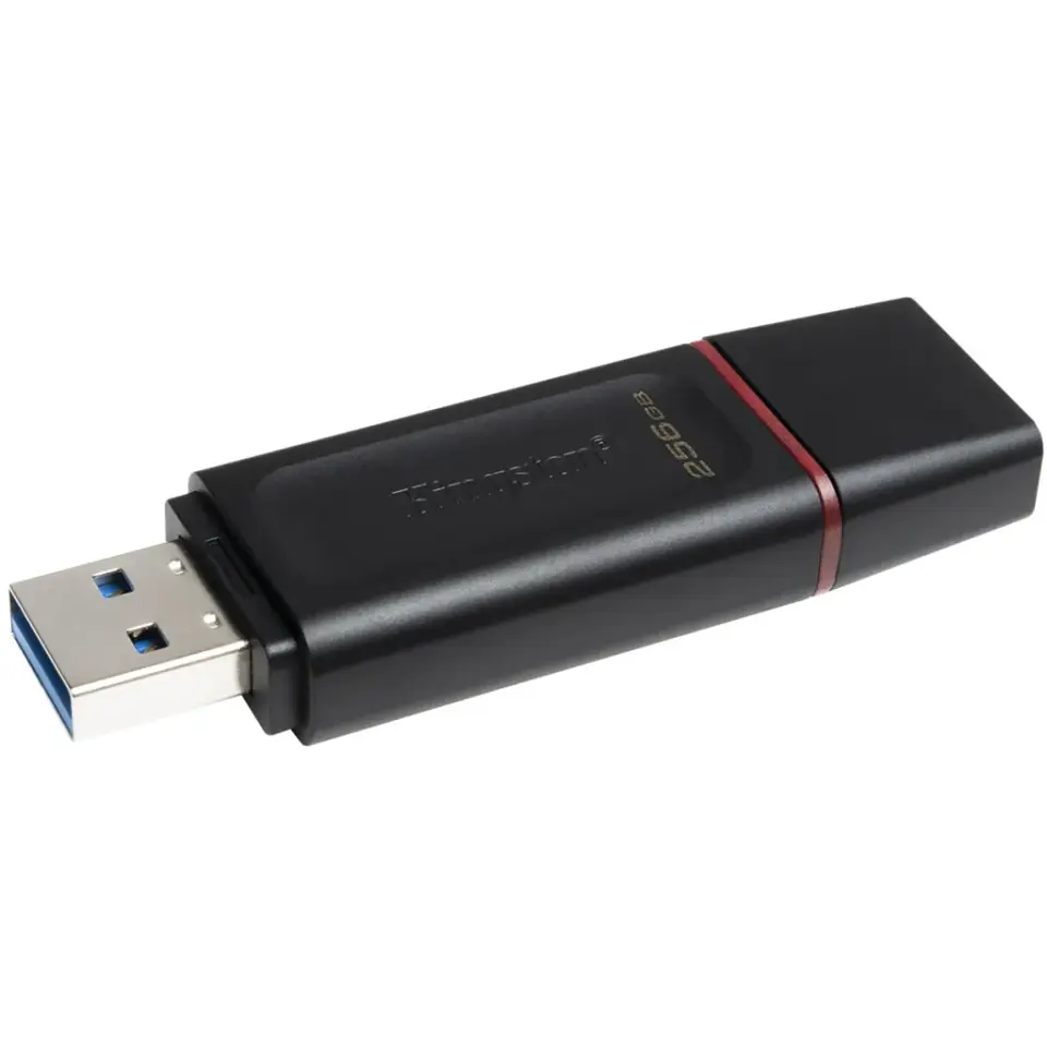 Pendrive 256GB Kingston DataTravel Exodia USB3.2 Gen1 Lec100MBs Esc30MBs BlackPi 2