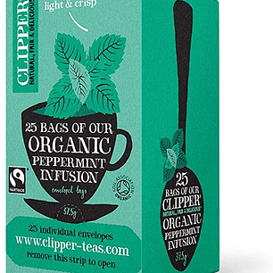 infusion de menta 25 bolsas Clipper 