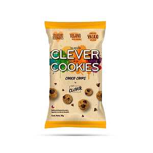 Galletas cookies choco chips 30g Eat Clever