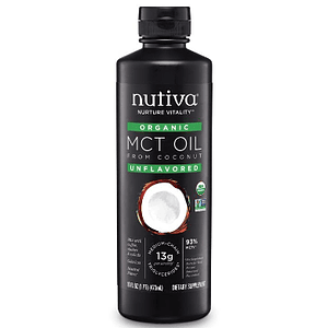 Aceite organico MCT 473ml Nutiva