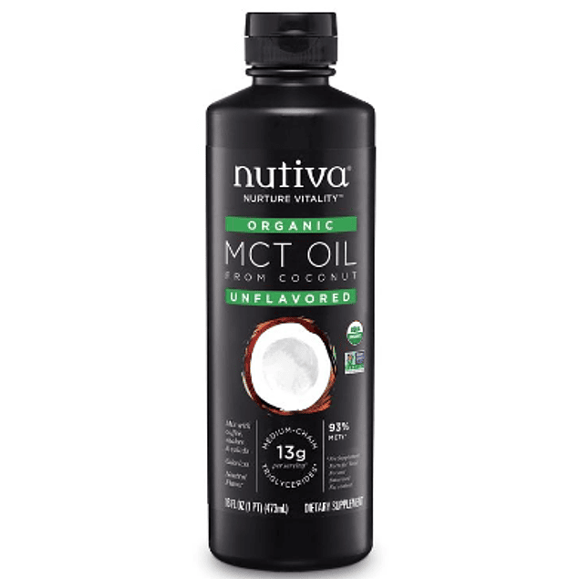 Aceite organico MCT 473ml Nutiva