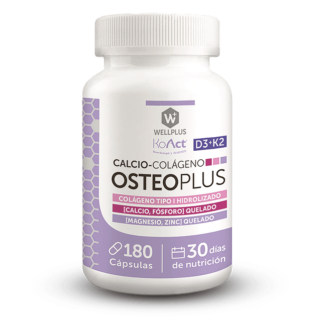 Osteo Plus 180 Capsulas Wellplus