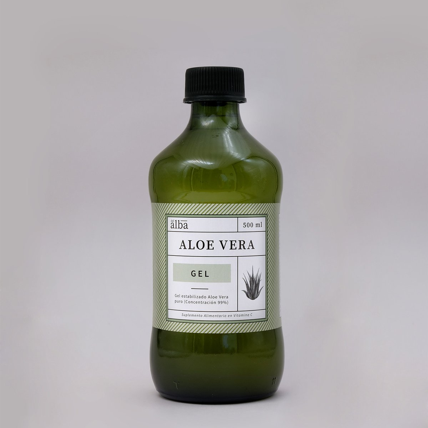 Aloe Vera puro 500ml Del Alba  1