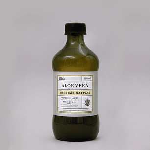 Aloe Vera puro con Hierbas nativas  500ml Del Alba 