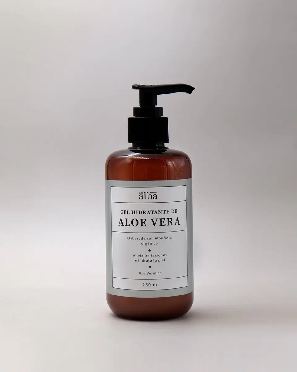 Moisturizing Aloe Vera Dermal Gel 250ml Del Alba 1