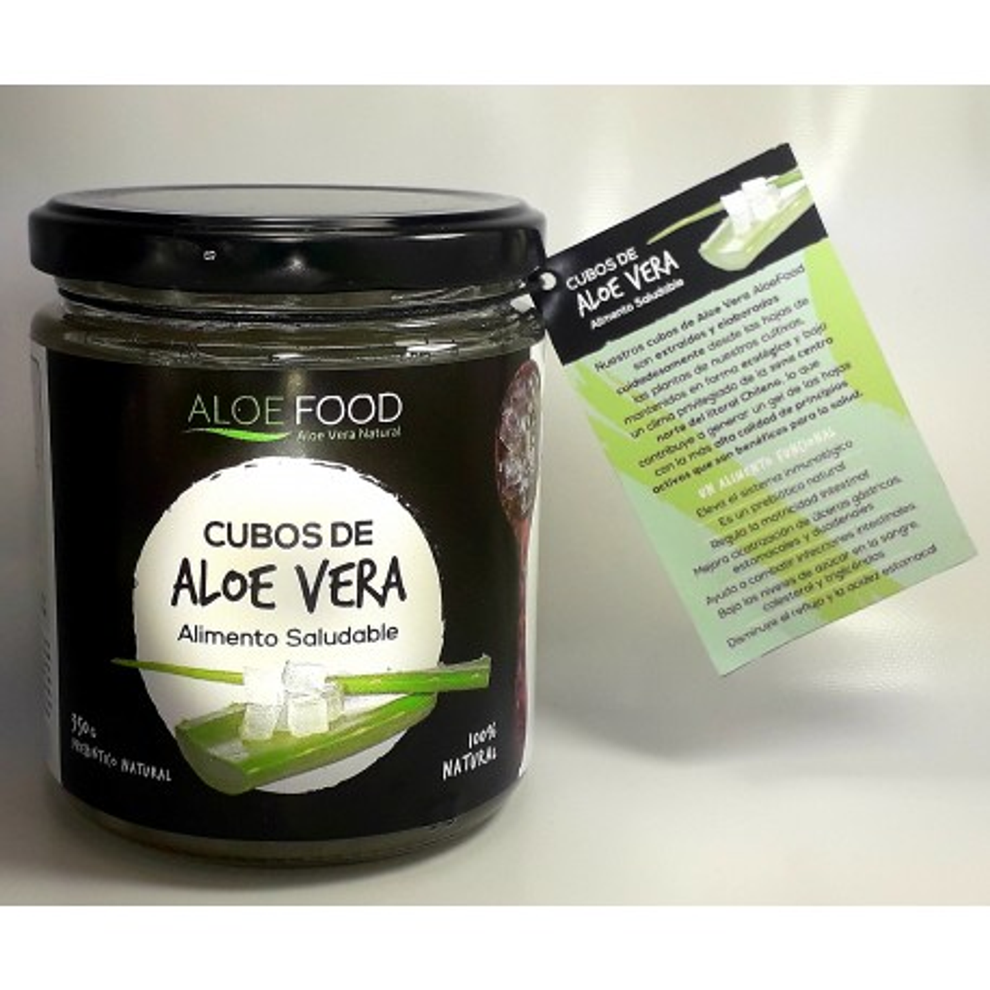 Cubos de aloe vera 350g Aloe Food 1