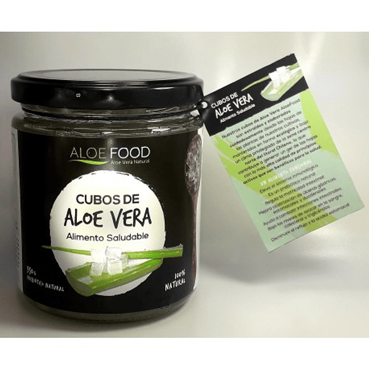 Cubos de aloe vera 350g Aloe Food 1