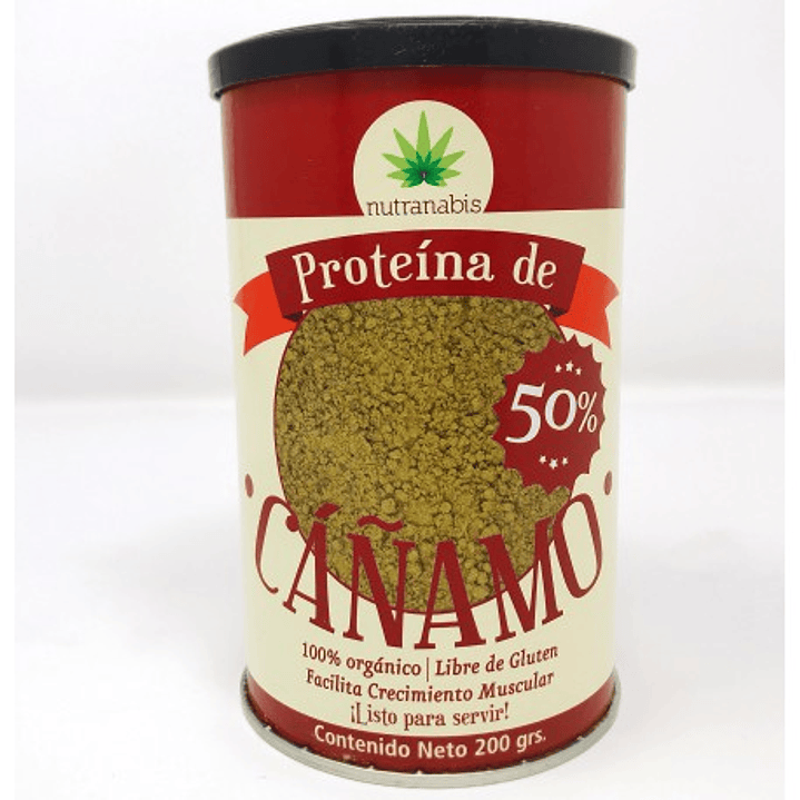 Proteina de cañamo en polvo organica 200g  Nutranabis 1
