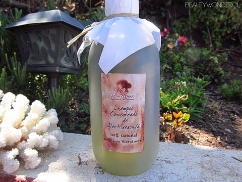 Di Nonna Concentrated Aloe Vera and Passion Fruit Shampoo 100% Natural 500cc