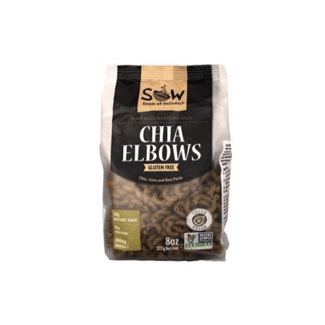 Pasta de Chia Elbows 227g  Sow