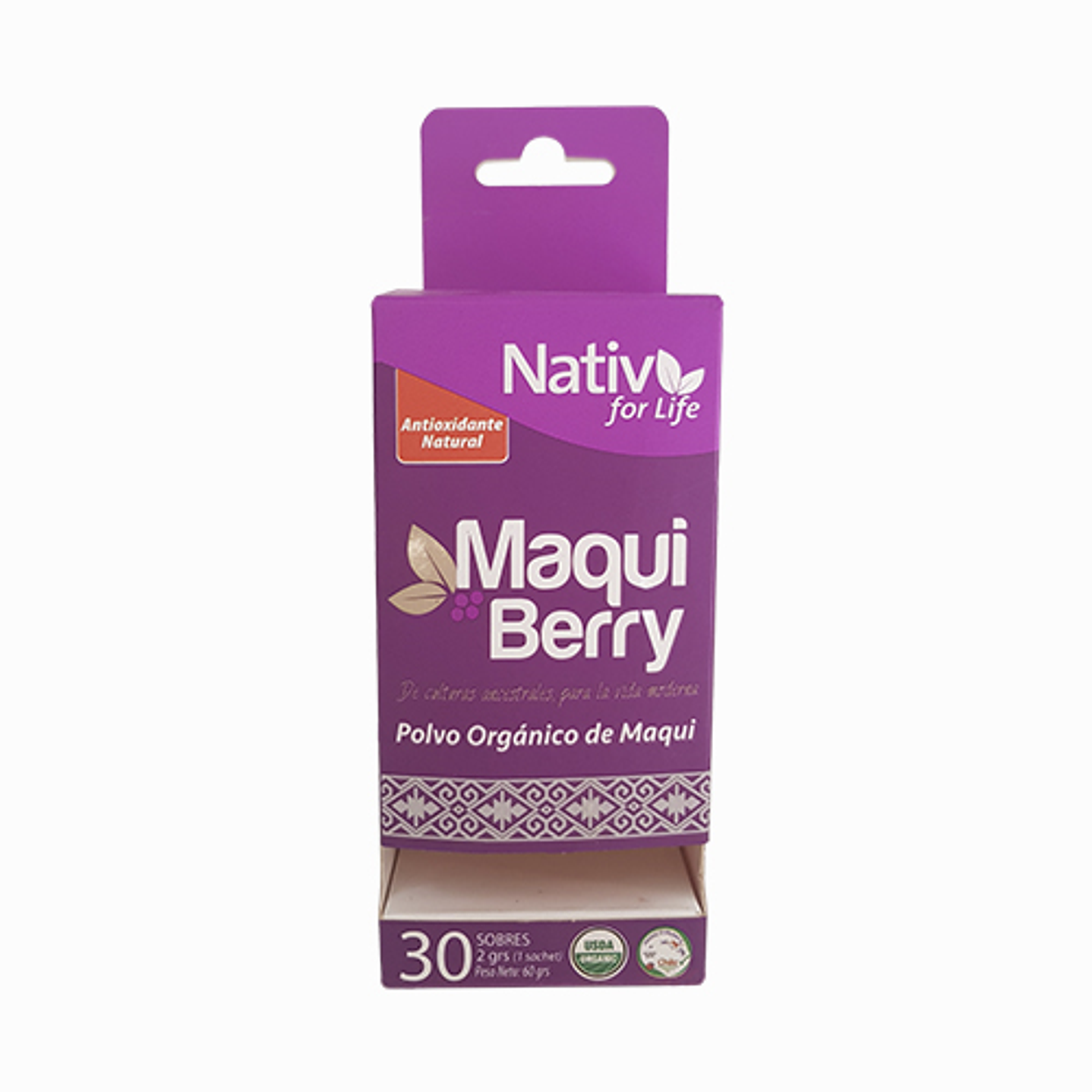 Nativ for Life - Maqui Berry 30 sachet 60gr  1