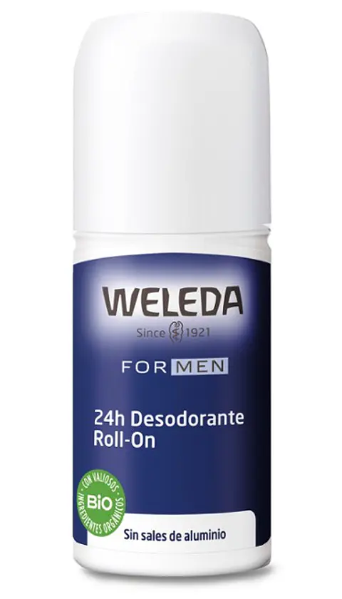 Desodorante Roll-On Hombre 24hrs 50ml Weleda