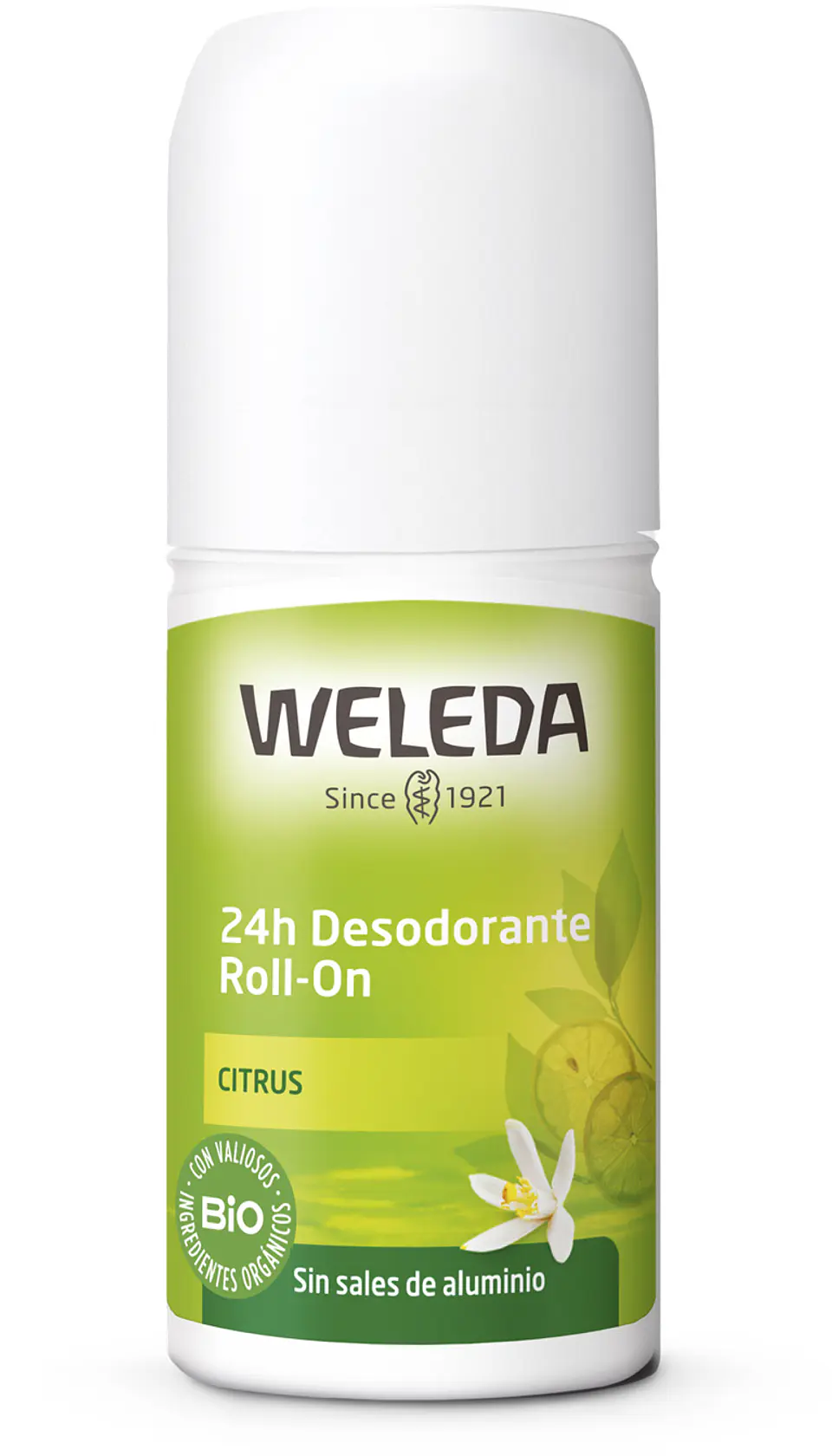 Desodorante Roll-On Citrus 24hrs 50ml Weleda 1